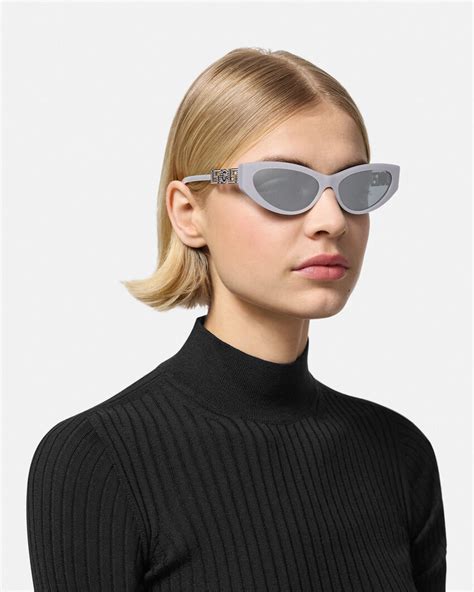 versace 53mm greca cat eye sunglasses|Versace Women's Sunglasses & Accessories .